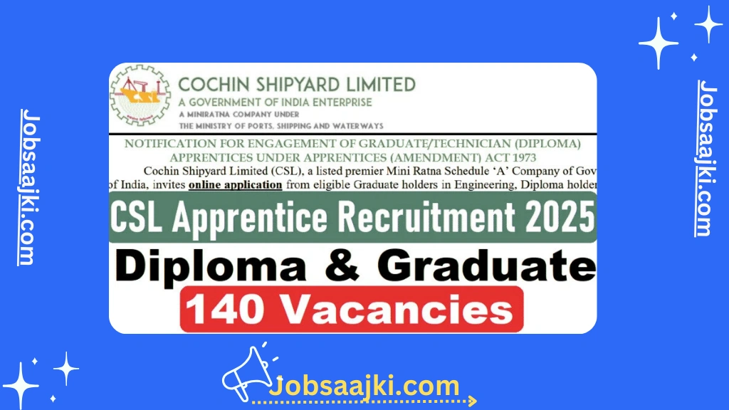 CSL Apprentice Recruitment 2025