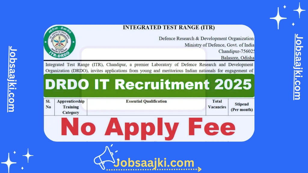 DRDO Apprentice Jobs 2025