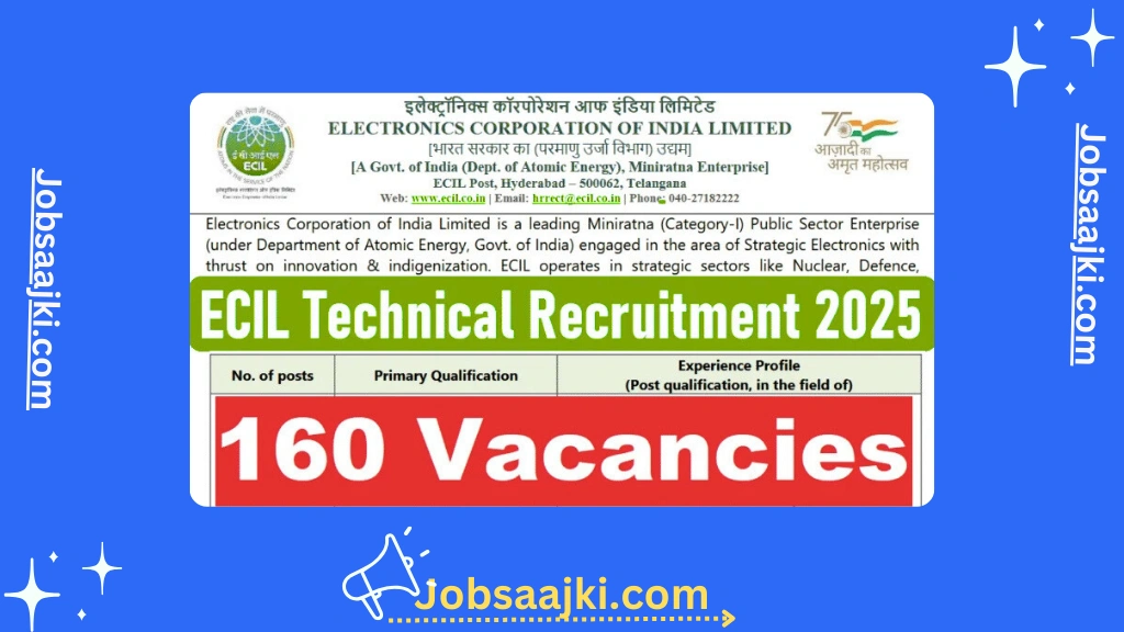 ECIL Technical Officer Vacancy 2025
