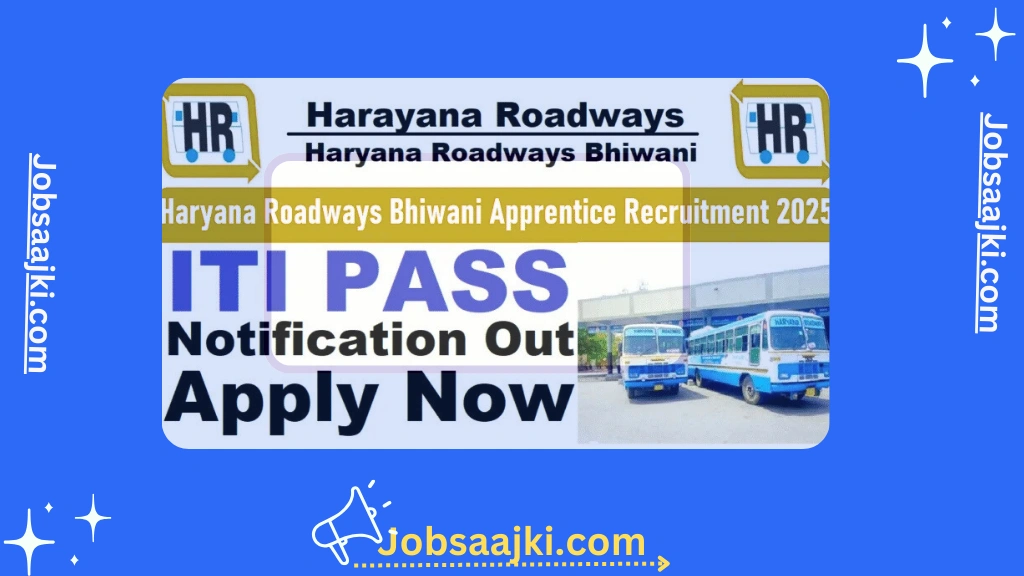 Haryana Roadways Bhiwani Apprentice Recruitment 2025