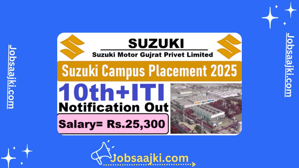Suzuki Recruitment 2025
