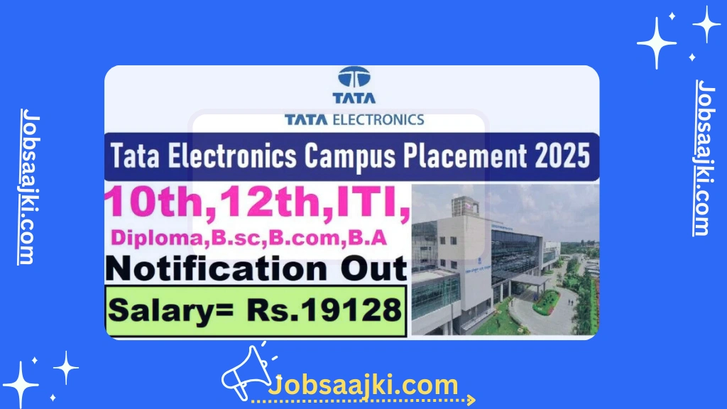 Tata Electronics Recruitment 2025
