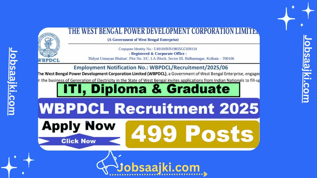 WBPDCL Recruitment 2025