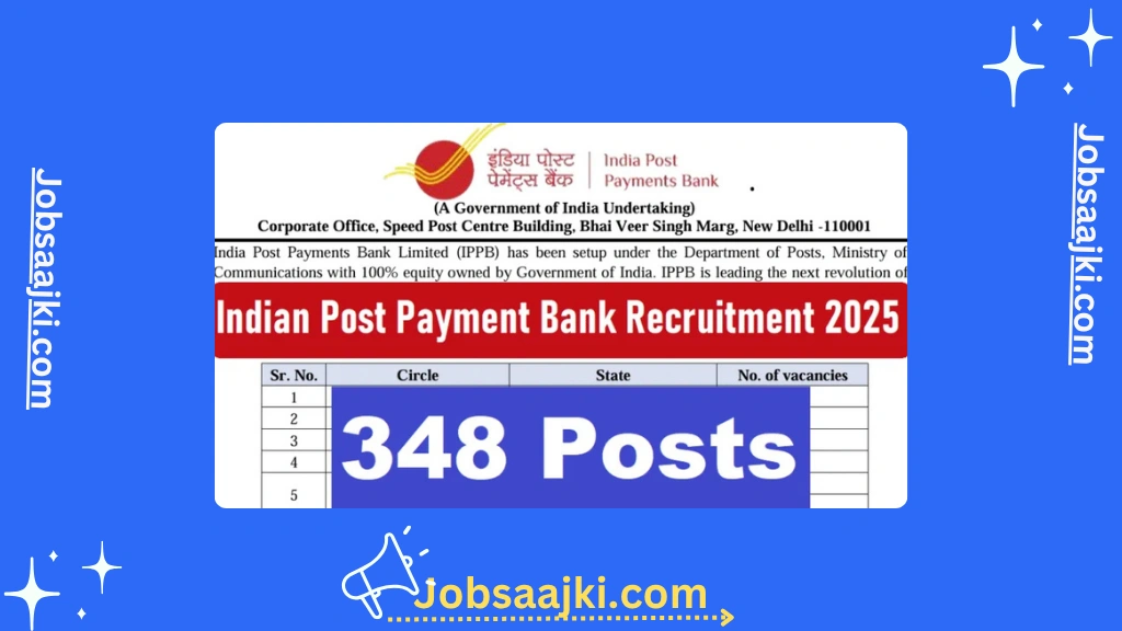 Indian Post Payment Bank Executive Jobs 2025