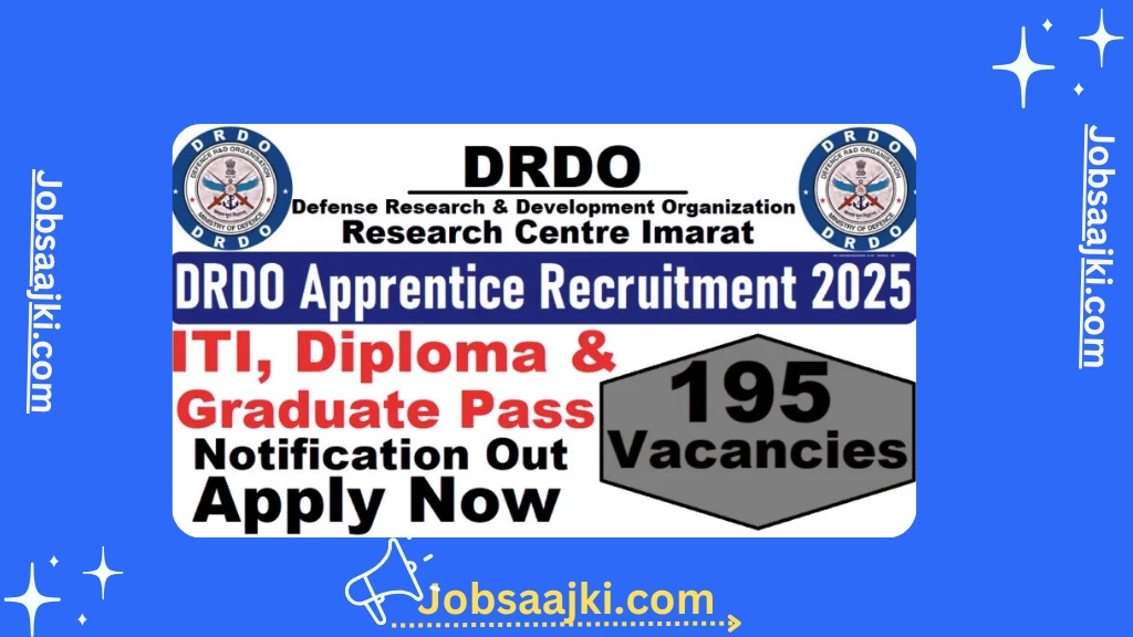DRDO Apprentice Recruitment 2025